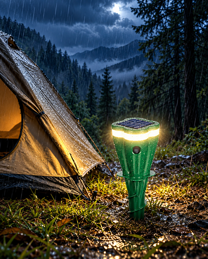 Solar Ultrasonic Outdoor Animal Repellent